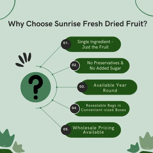 Vista 6 de Cerezas Dulces Secas Sunrise Fresh, Sin Endulzar, Sin Azúcar Añadido, Sabor a Fruta Fresca, Bolsa de 1 lb