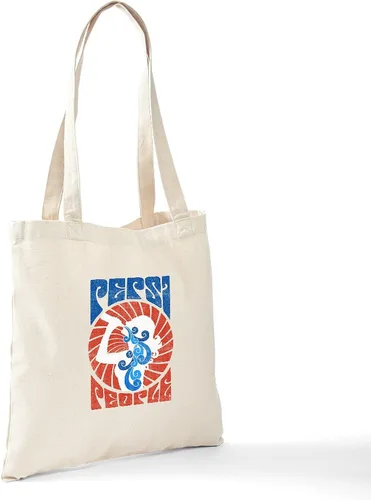 Vista 75 de CafePress Pepsi Tote Bag Bolsa de lona natural, bolsa de compras de tela, Caqui