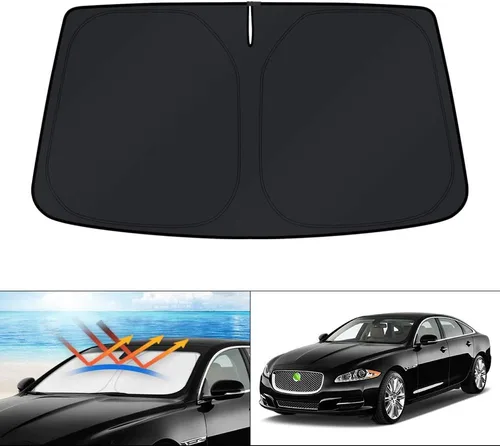 Vista 57 de KUST Parasol para parabrisas para BMW X1 F48 2016, 2017, 2018, 2019, 2020, 2021, 2022, accesorios de ajuste personalizado, parasol plegable