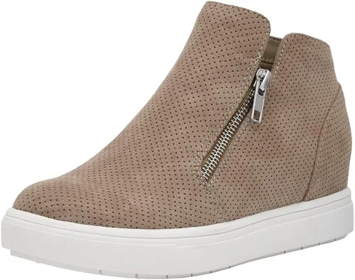 Vista 2 de CUSHIONAIRE Hart Hidden - Tenis de plataforma para mujer, disponibles en modelos anchos