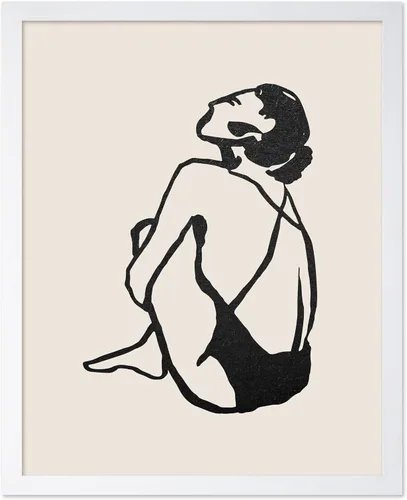 Vista 93 de Poster Master Faces Poster - Retro Women Print - Portrait Art - Sketch Illustration - Abstract Artwork - Woman Design - Chic Boho Design - Great
