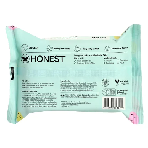 Vista 11 de The Honest Company Toallitas eliminadoras de mocos a base de plantas, calmante para la nariz con aloe, hipoalergénicas, piel sensible, verificado
