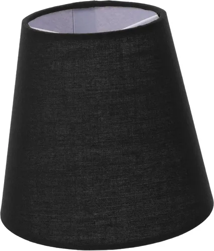 Vista 11 de CALLARON Lámpara pequeña de tela con clip para lámpara de mesa de pared (beige) Pantalla de tela para luz de mesa
