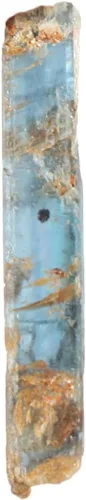 Vista 41 de GEMHUB Lápiz de cianita áspero pequeño con cristal curativo de cianita azul áspero suelto, tamaño pequeño, 9.7