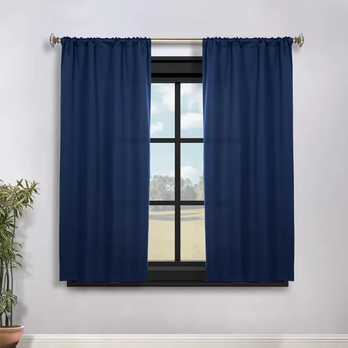 Vista 151 de Superior Cortinas Opacas, Oscurecimiento de Habitación, Dormitorio, Cortinas, Cocina, Acentos de Ventana de Sala de Estar, Bloqueo Solar, Térmico
