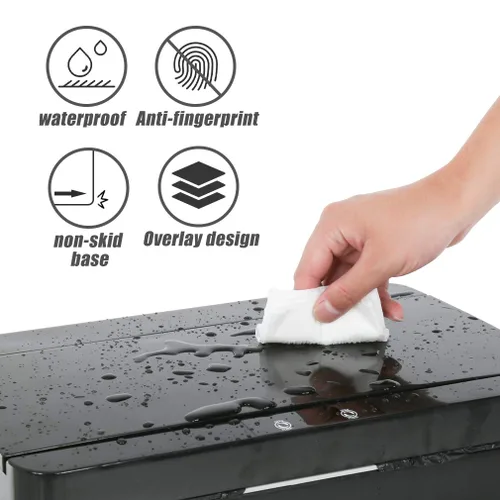 Vista 4 de BestOffice Bote de basura automático de 13 galones para cocina, sin contacto, de alta capacidad, con tapa, para dormitorio, baño, hogar, oficina, 50