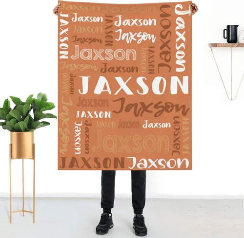 Vista 11 de Mantas de bebé personalizadas para niñas y niños con nombre, mantas de bebé personalizadas con nombre, mantas personalizadas para niños, artículos
