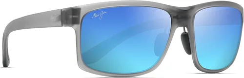 Vista 2 de Maui Jim Men's and Women's Pokowai Arch Polarized Rectangular Sunglasses