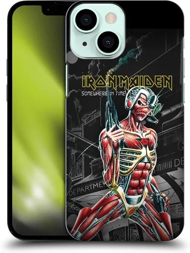 Vista 12 de Head Case Designs Funda rígida con licencia oficial de Iron Maiden Brave New World, compatible con Apple iPhone 13 Mini