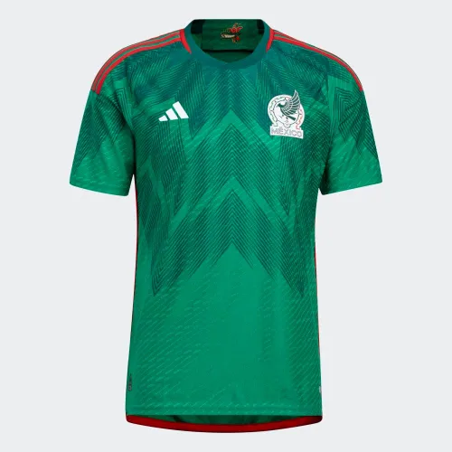Vista 5 de adidas México 22 Home Authentic Jersey Hombre