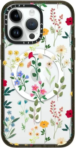 Vista 150 de CASETiFY Impact - Funda para iPhone 13 [protección contra caídas de 6.6 pies/compatible con Magsafe] Black Kingsnake, color negro transparente