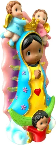 Vista 2 de Nuestra Señora de Guadalupe Cara de Bebé Virgen María Católica Virgen De Guadalupe Nuevo 12