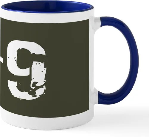 Vista 47 de CafePress Taza de café de cerámica de 11 oz (11.0 fl oz) de Police Mom