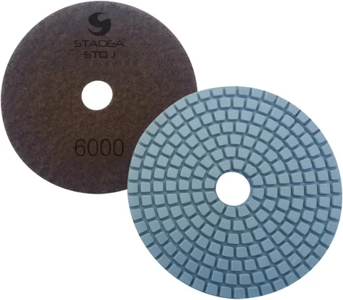 Vista 7 de PPW101D Almohadillas de pulido de lijado de hormigón grano de 4 pulgadas 30 - Almohadillas de diamante para piso de mármol de terrazo de hormigón