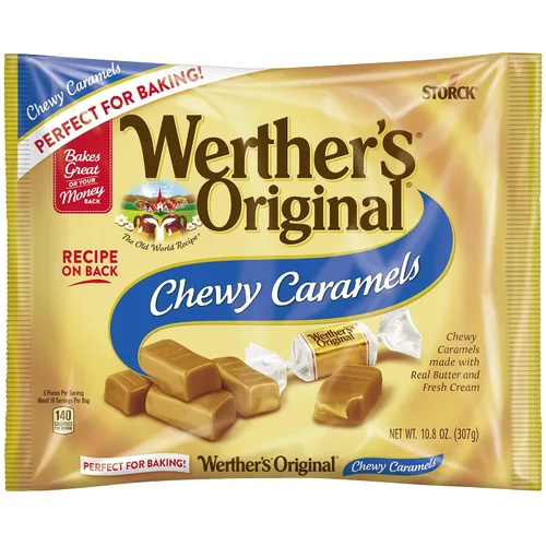 Vista 34 de Werther's Original - Golosinas duras rellenas de manzana caramelizada, 5.5 oz, paquete de 2