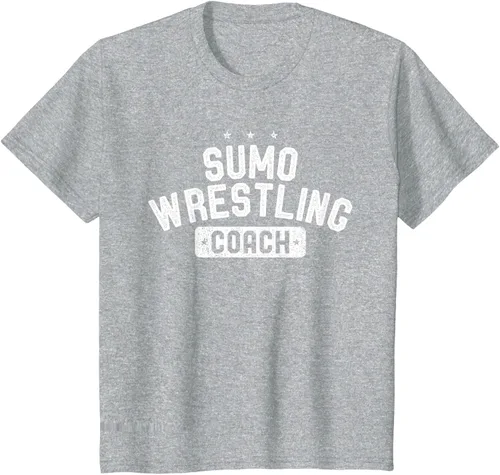 Vista 58 de Camiseta vintage de lucha libre Sumo Entrenador de lucha libre, Negro, S