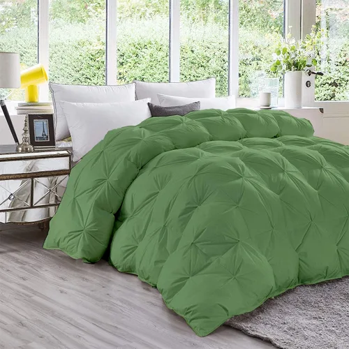 Vista 11 de Premium Collection - Edredón alternativo de diamante de 1600 hilos, tamaño individual XL, 68 x 92 pulgadas, 1 pieza para todas las estaciones