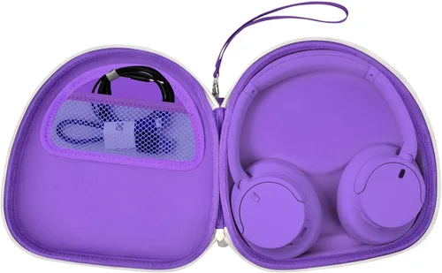 Vista 12 de Funda de auriculares para Sony WH-CH720N WH-CH520 WH-1000XM4 para Soundcore Q20i Q20 Q30 para auriculares JBL Tune 720BT 510BT con cancelación