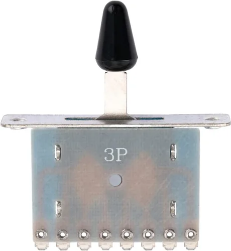Vista 3 de Alpha Selector de pastilla de 3 vías estilo TL Interruptor de cuchilla