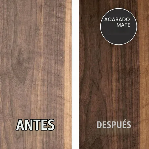 Vista 3 de ACEITE DE WALRUS - Aceite de tung 100% puro, acabado de madera para cualquier proyecto de carpintería, natural, vegano, apto para alimentos. Jarra