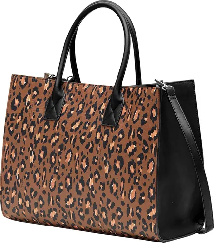 Vista 2 de Cavalli Class MODENA - Bolso tote grande negro para mujer, Negro