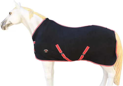 Vista 2 de 72" Caballo Púrpura Suave Fleece Cooler Humedad Mecha Ejercicio Mostrar Manta 4396