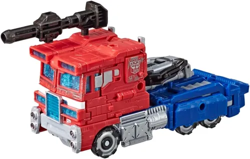 Vista 2 de Transformers Generations War for Cybertron: Siege Voyager Class WFC-S11 Optimus Prime Figura de acción (exclusivo de Amazon)