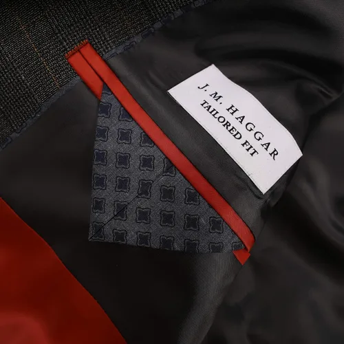 Vista 3 de Haggar Chaqueta deportiva elástica prémium para hombre