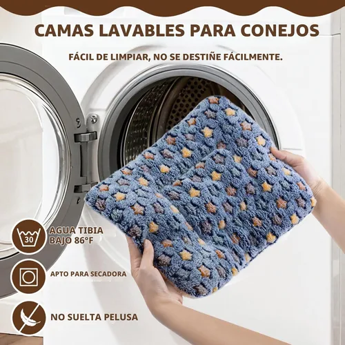 Vista 5 de 2 piezas de cama para conejillo de indias, colchón lavable para conejo pequeño, acolchado para animales pequeños, almohada para conejillo de indias