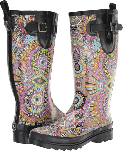 Vista 10 de Sakroots Botas de lluvia Rhythm para mujer