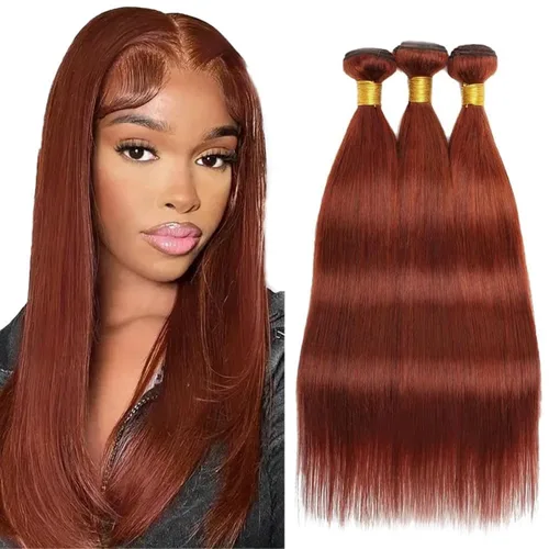 Vista 7 de P1B/99J - Paquetes de cabello humano ondulado de 12 pulgadas P1B/99J Negro Mezclado Con Borgoña BD