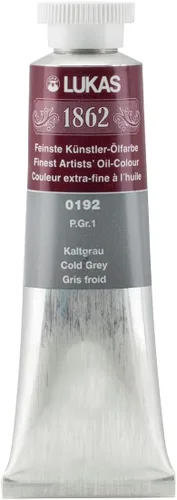 Vista 26 de Lukas 1862 Pintura al Óleo para Artistas Profesionales - Colores Tierra Amarillentos, 37 mL - Juego de 4 - Destacada Resistencia a la Luz, Sin