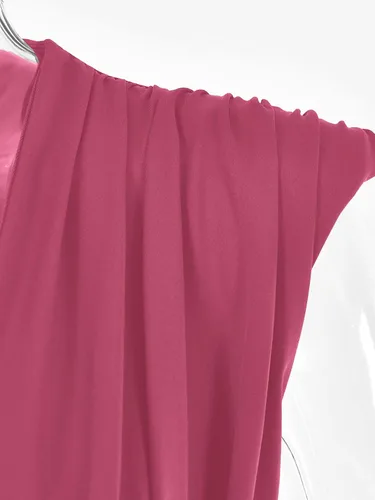 Vista 4 de LYANER Leotardo sin mangas fruncido con cuello en V para mujer