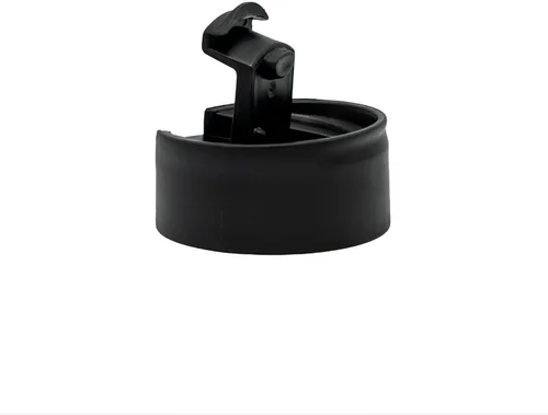 Vista 2 de Castellanos Polerce - Tapa abatible de boca ancha para café (color negro) - Compatible con todas las botellas de boca ancha