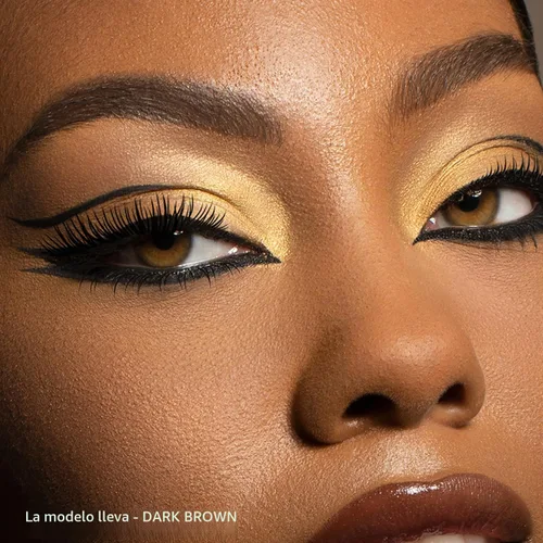 Vista 4 de Black Radiance Eye Appeal™ Micro Brow Pen Marrón Oscuro Negro