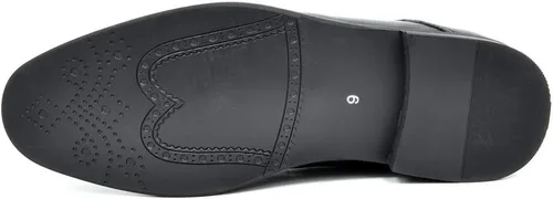 Vista 5 de Bruno Marc - Zapatos de vestir estilo Oxford con forro de cuero para hombre