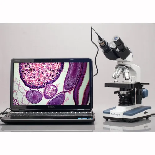Vista 5 de AmScope MD500-CK USB Digital Microscope Camera + Calibration Kit