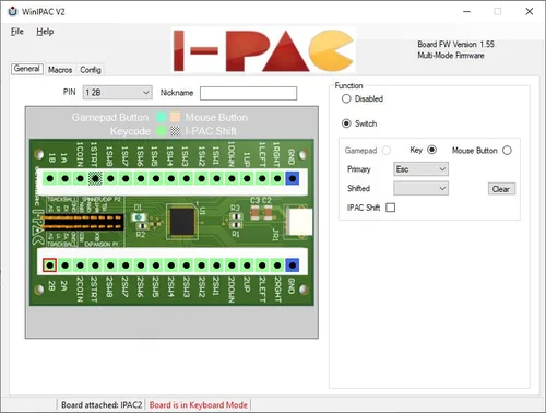 Vista 3 de I-PAC 2 Arcade Game Controller Interface (IPAC2)