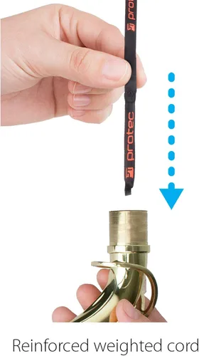 Vista 4 de Protec Hisopo de limpieza de microfibra 3 en 1 para saxofón alto y saxofón soprano (A127)