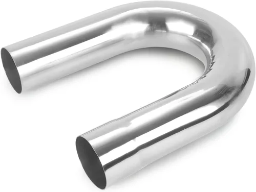 Vista 11 de Tubo de escape de 2.5 pulgadas, tubo de escape recto de acero inoxidable de 2.5'' DIY personalizado con mandril, 18 pulgadas de longitud, tubo recto