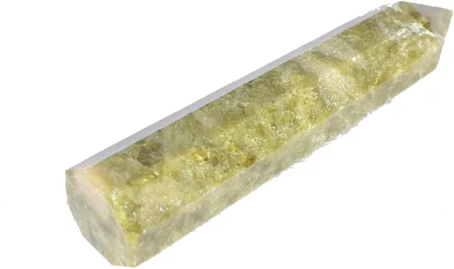 Vista 26 de WholesaleGemShop - Torre de obelisco de piedras preciosas de 3 pulgadas, faceta gigante, cristal de roca de Aura Rock Natural pulido Earth Wand