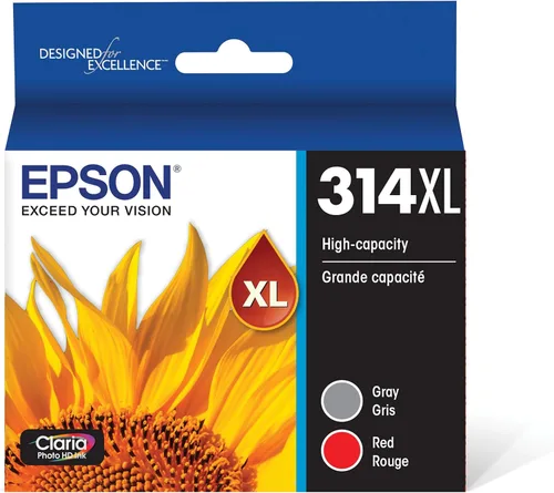 Vista 5 de Epson T312923 Claria Photo HD Color Combo Pack de tinta de cartucho de capacidad estándar y tinta T314XL Claria Photo HD - Paquete múltiple