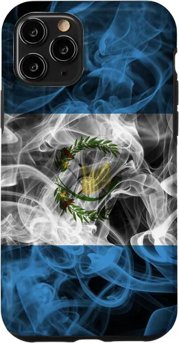 Vista 29 de Smoke Guatemala Flag - Funda para iPhone 17 con diseño de nube de orgullo ahumado