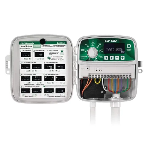 Vista 3 de Rain Bird ESP-TM2 Controlador de 8 Estaciones Listo para WiFi Interior/Exterior TM2-8