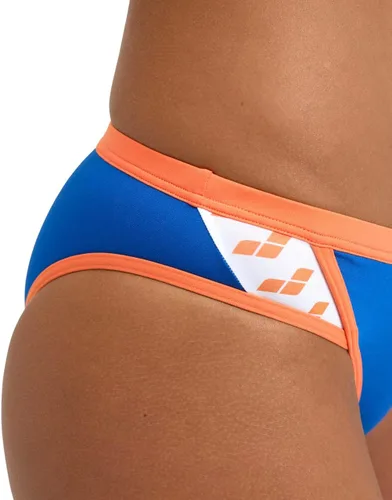 Vista 4 de Arena Bikini de espalda cruzada sólido de iconos de rendimiento para mujer
