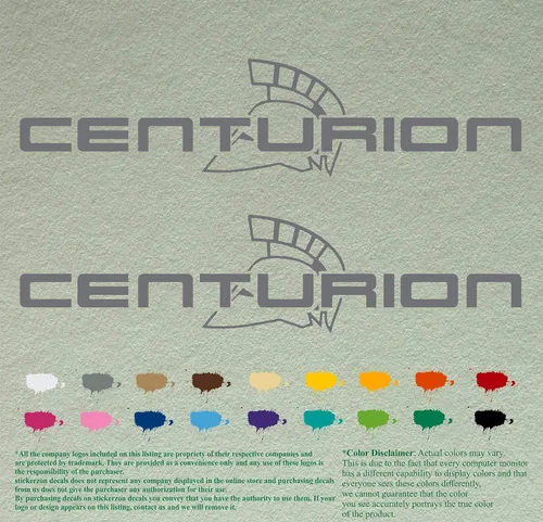 Vista 24 de Centurion - Juego de 2 calcomanías de vinilo de repuesto compatibles con motor fuera de borda (12 pulgadas, negro 070)