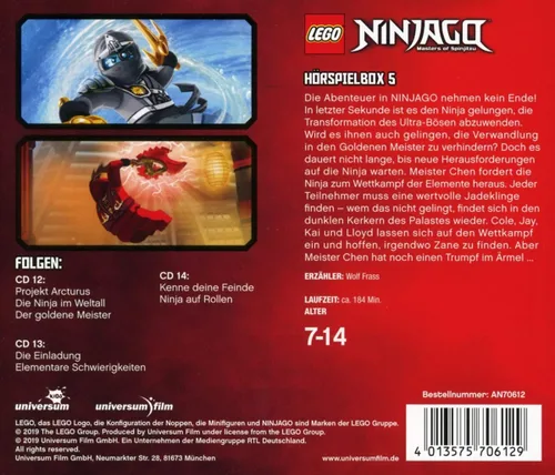 Vista 2 de Lego Ninjago Hörspielbox 5