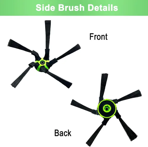 Vista 6 de Paquete de 9 piezas de repuesto Roomba S9 compatibles con iRobot Roomba S9+ (9550) S9 (9150) Robot Aspirador, 1 juego de cepillo de goma, 4 filtros