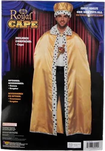 Vista 2 de Forum Novelties - Disfraz para hombre, dorado, estándar de EE. UU, Oro