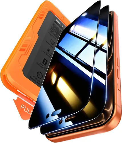 Vista 23 de BossKiss Protector de pantalla para iPhone 13 Pro Max/iPhone 14 Plus de 6.7 pulgadas, [dureza superior 9H+]